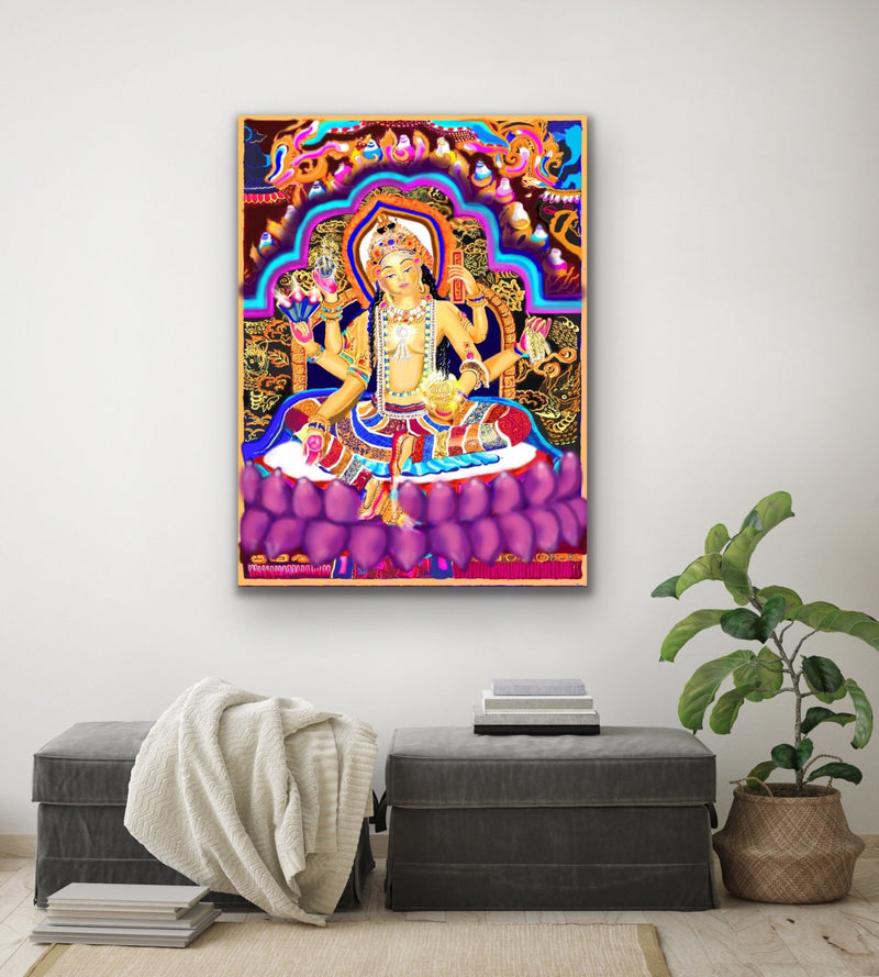 Yellow Tara - Visionary Art - MUDRA