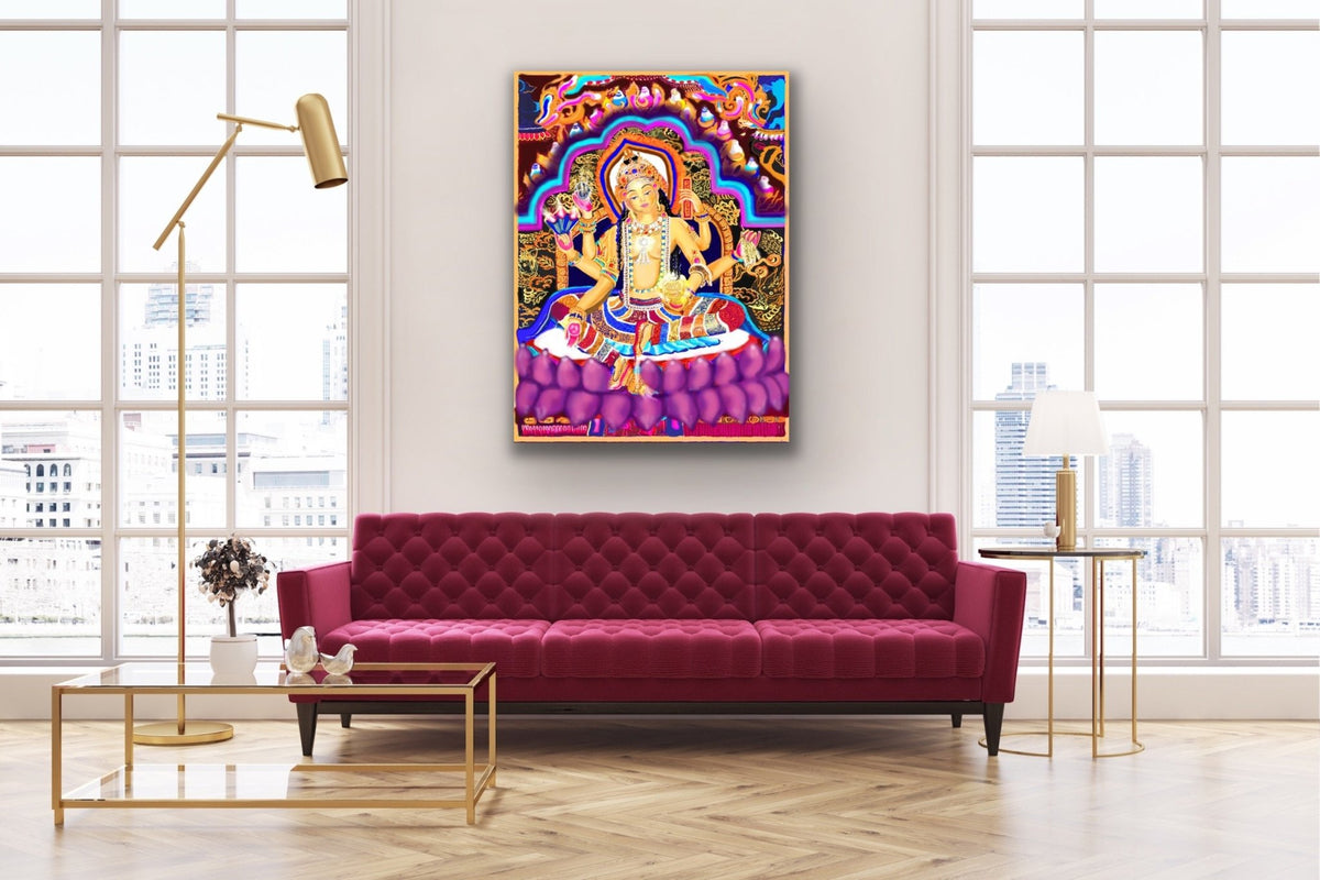 Yellow Tara - Visionary Art - MUDRA