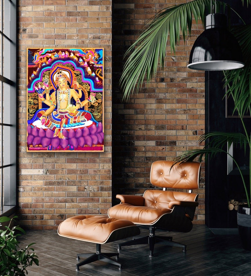 Yellow Tara - Visionary Art - MUDRA